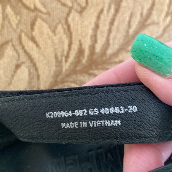 🌹Camper women’s Kyra wedge sandal, casual, open toe slingbacks leather black 10 - Picture 14 of 17